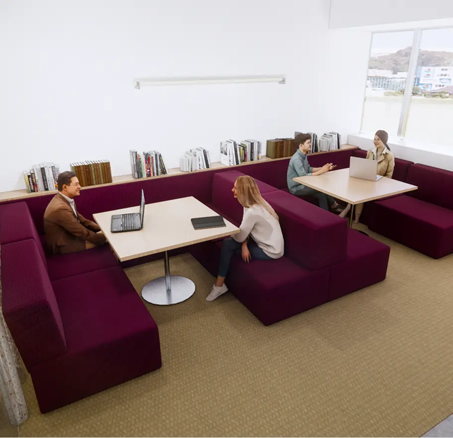 画像：シェアオフィス内