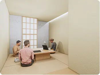 写真：8階 和室（会議室）